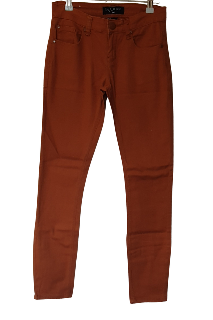 RUST BROWN SOFT JEANS