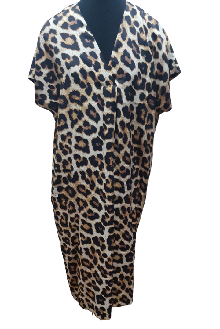 H & M Leopard Print Maxi Summer Dress