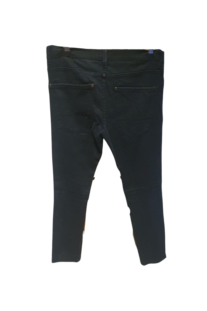 Black Denim Regular Skinny Fit