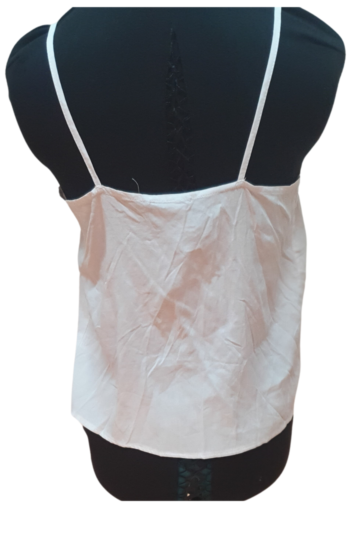 SUMMERY WHITE COTTON WITH LACE DETAIL TOP