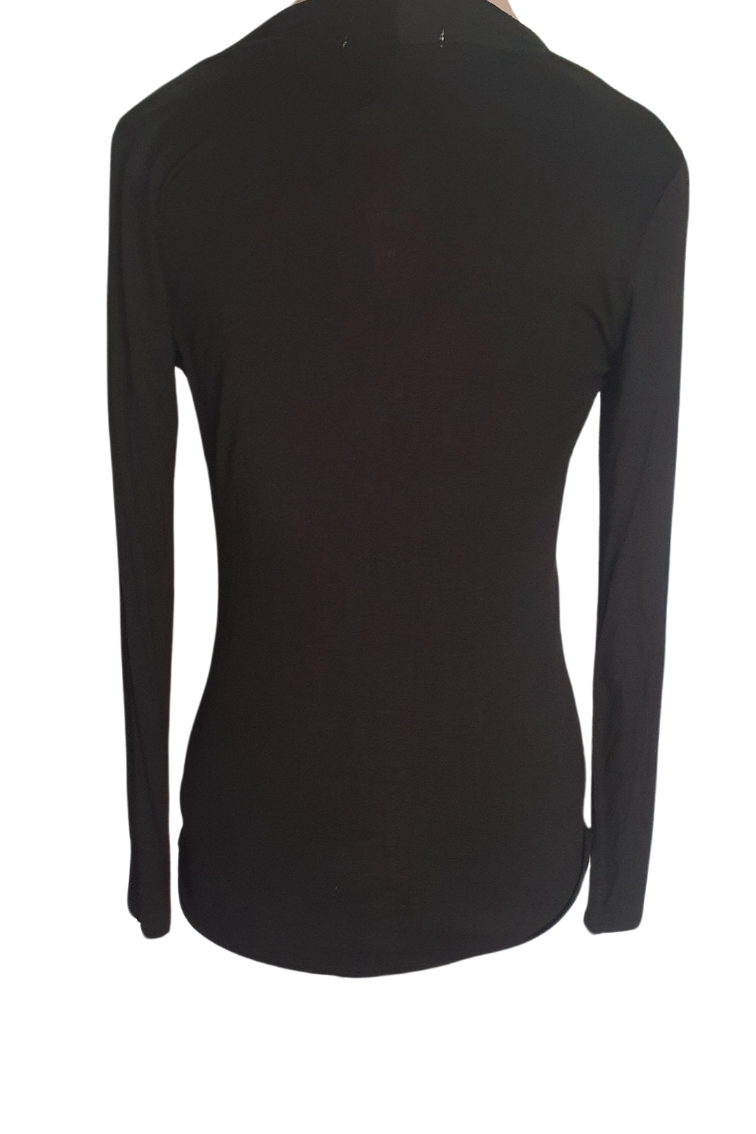 SOFT LONG SLEEVE MIDDLE DESIGN TOP