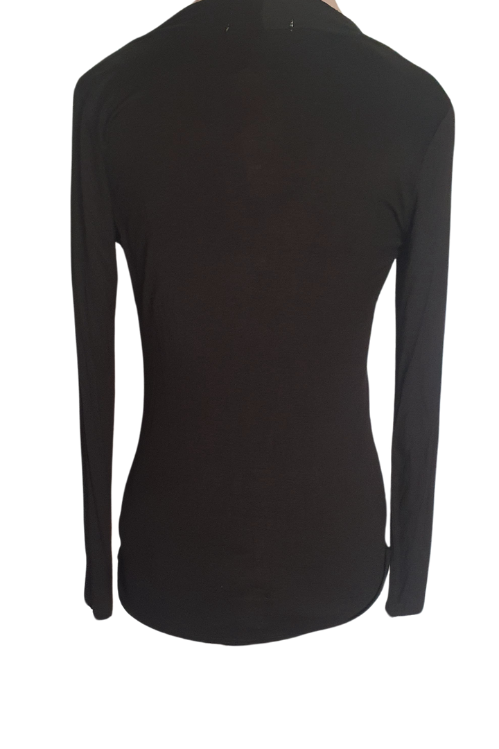 SOFT LONG SLEEVE MIDDLE DESIGN TOP