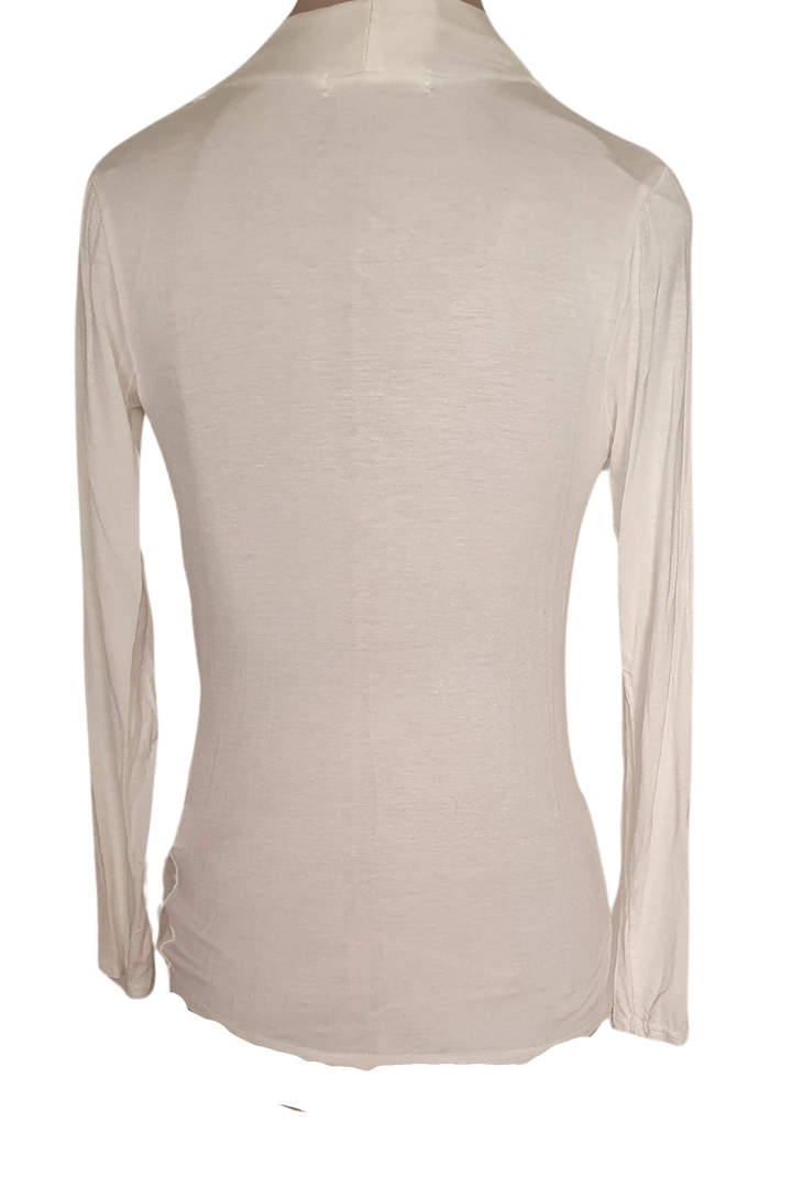 SOFT LONG SLEEVE MIDDLE DESIGN TOP