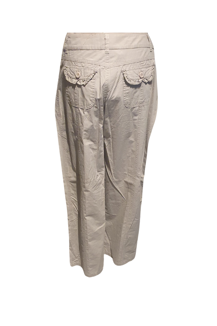 JFK BEIGE CHIC CAUSAL PANTS