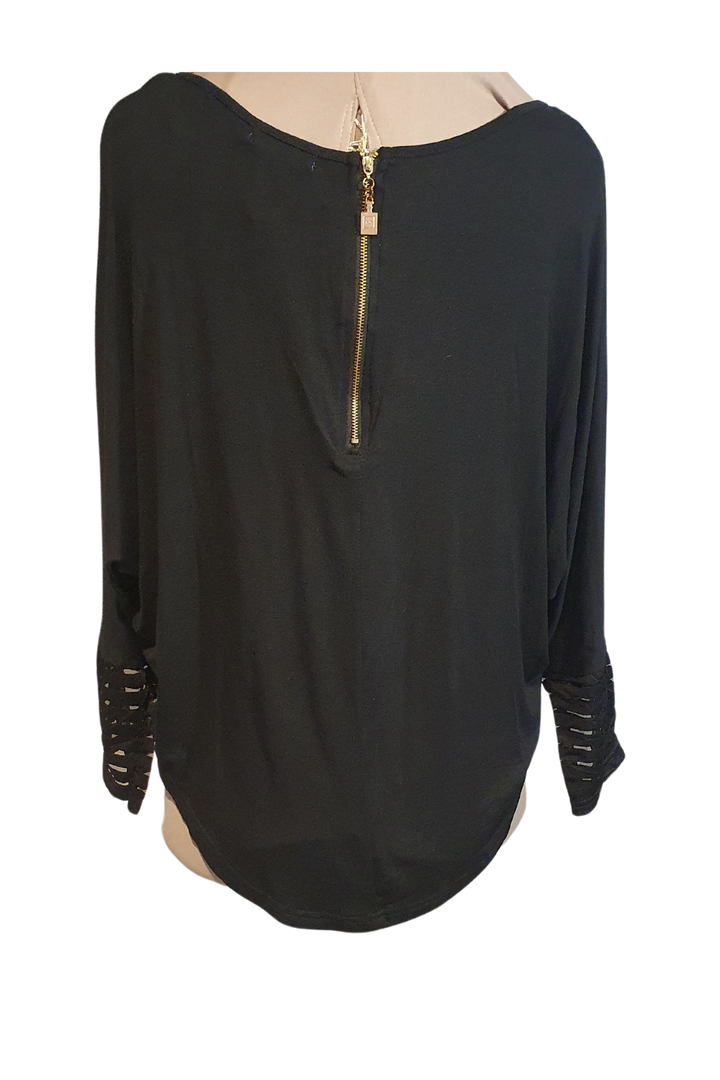 ALISLAND BLACK BEAUTIFUL BLOUSE