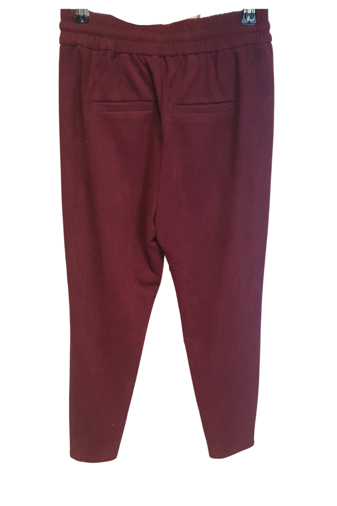 Maroon Corduroy Track Pants