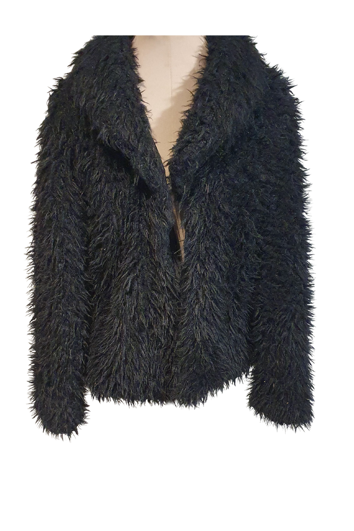 OAKRIDGE WARM FLUFFY BLACK JACKET INNER CLIP