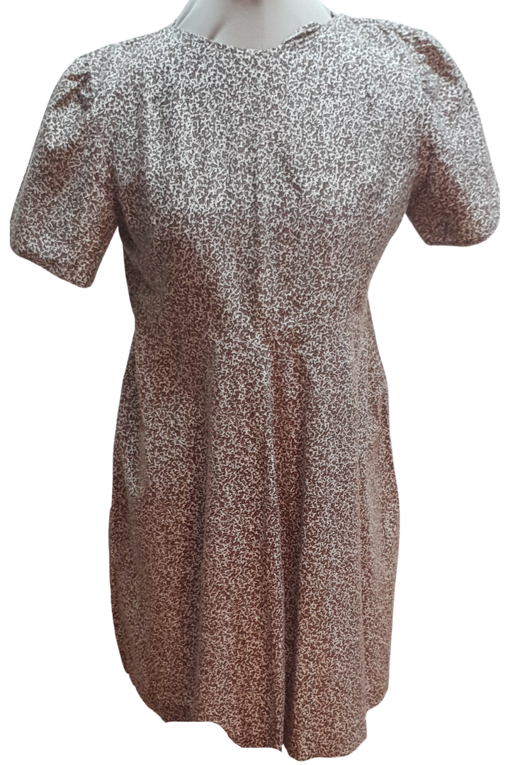 Light Brown Patterned Dress
