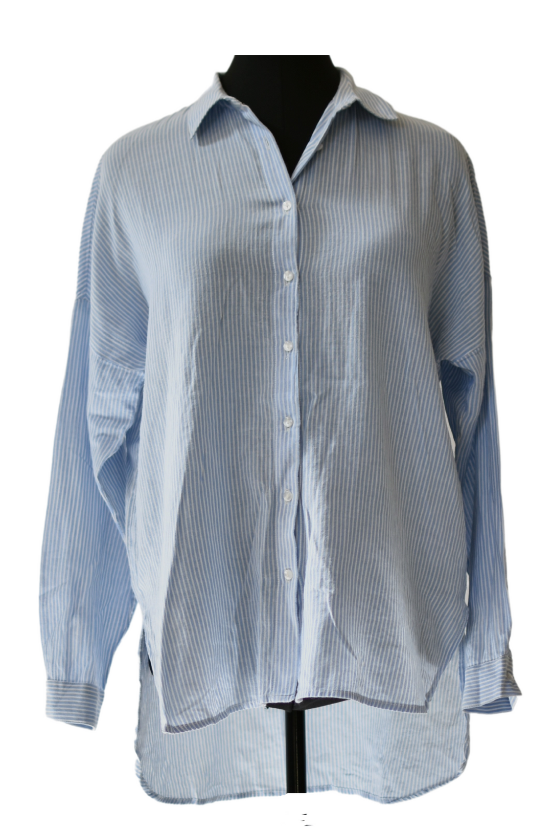 Light Blue Pinstripe Shirt